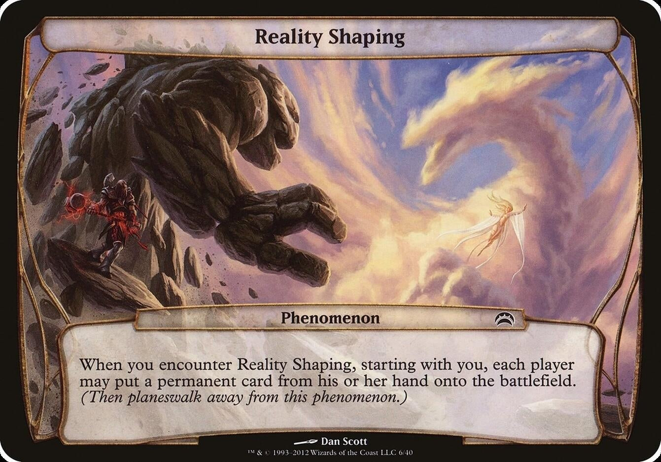 Reality Shaping (Planechase 2012) (6) [OVER] - MTG Single