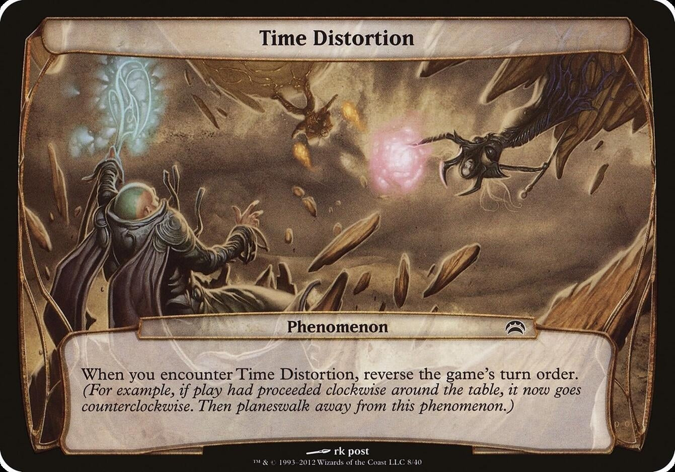 Time Distortion (Planechase 2012) (8) [OVER] - MTG Single