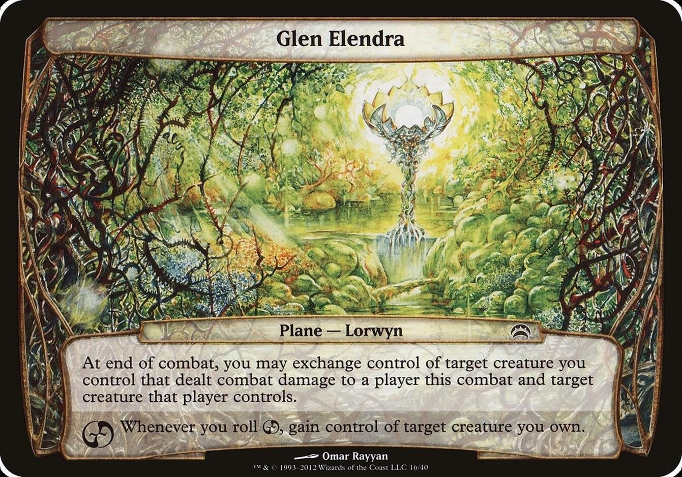 Glen Elendra (Planechase 2012) (16) [OVER] - MTG Single