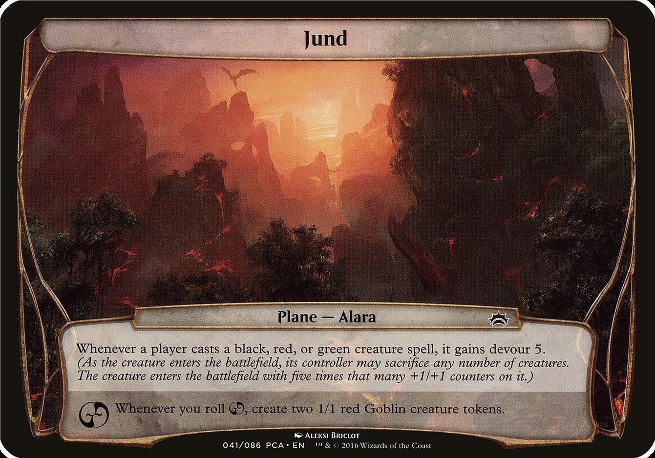 Jund (Planechase Anthology) [OVER] - MTG Single