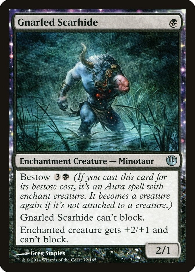 Gnarled Scarhide (72) [JOU] - MTG Single