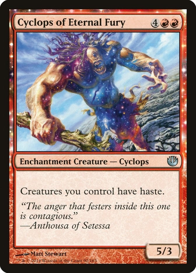 Cyclops of Eternal Fury (92) [JOU] - MTG Single