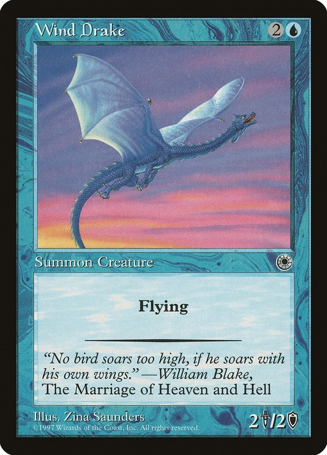 Wind Drake [POR] - MTG Single