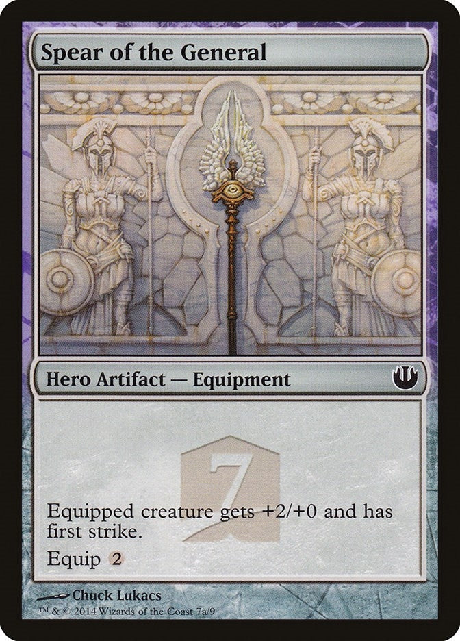 Spear of the General [HERO] - MTG Single