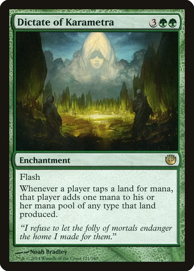 Dictate of Karametra (121) [JOU] - MTG Single