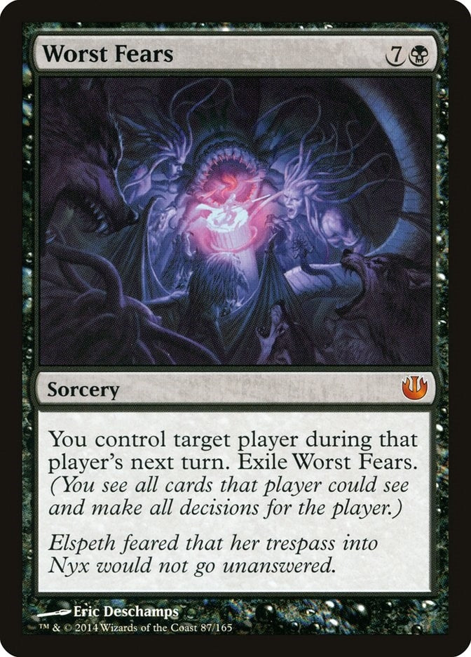Worst Fears (87) [JOU] - MTG Single