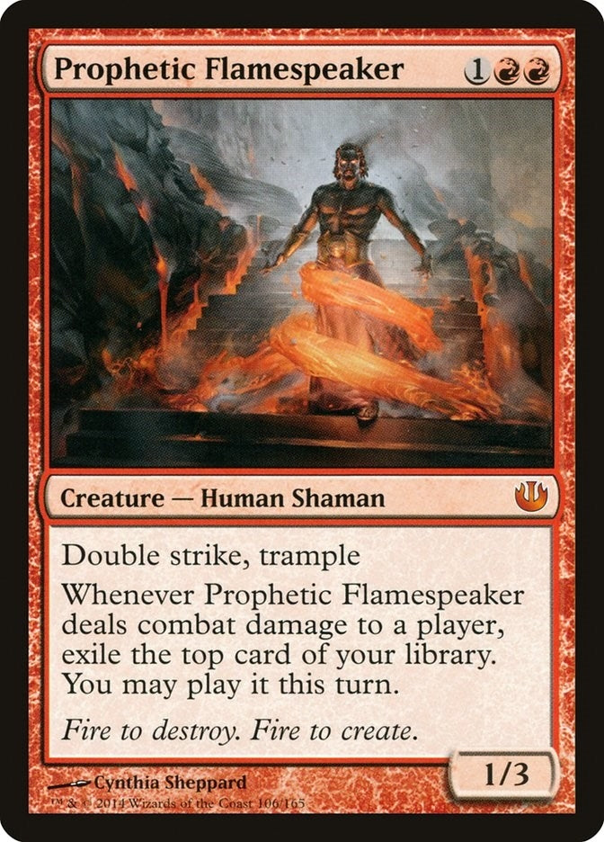 Prophetic Flamespeaker (106) [JOU] - MTG Single