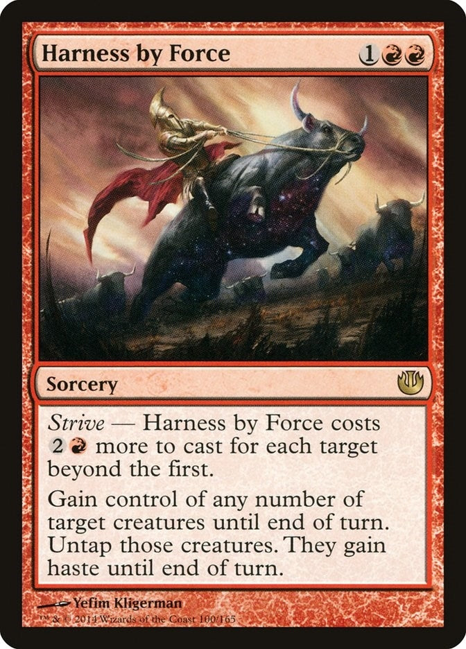 Harness by Force (100) [JOU] - MTG Single