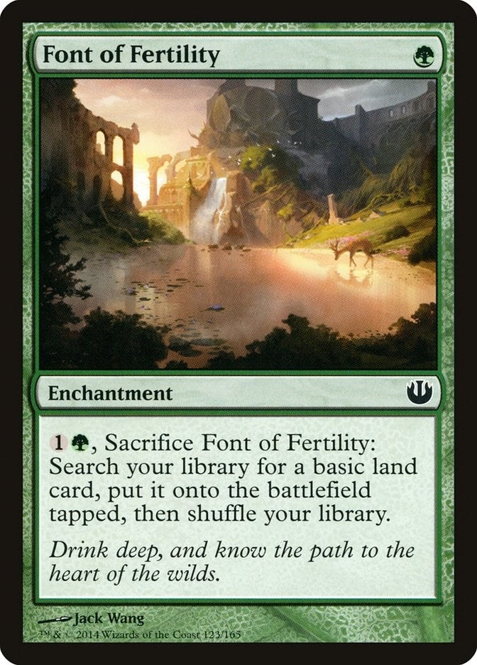 Font of Fertility (123) [JOU] - MTG Single