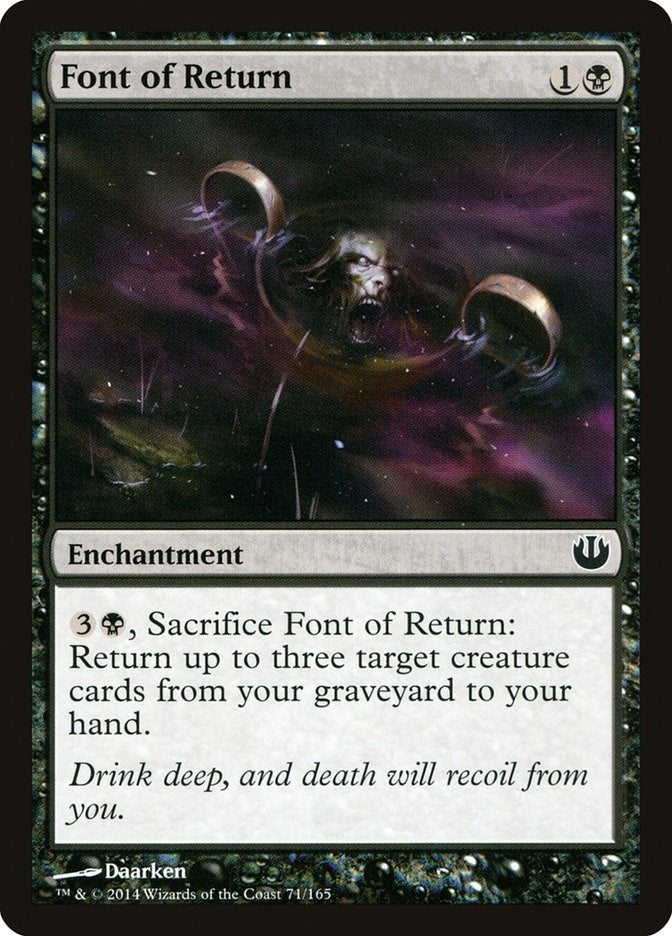 Font of Return (71) [JOU] - MTG Single