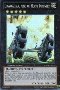 Digvorzhak King of Heavy Industry (5) - YuGiOh Single