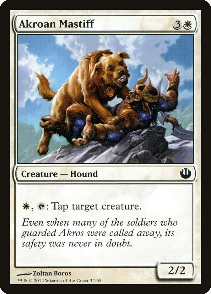 Akroan Mastiff (3) [JOU] - MTG Single