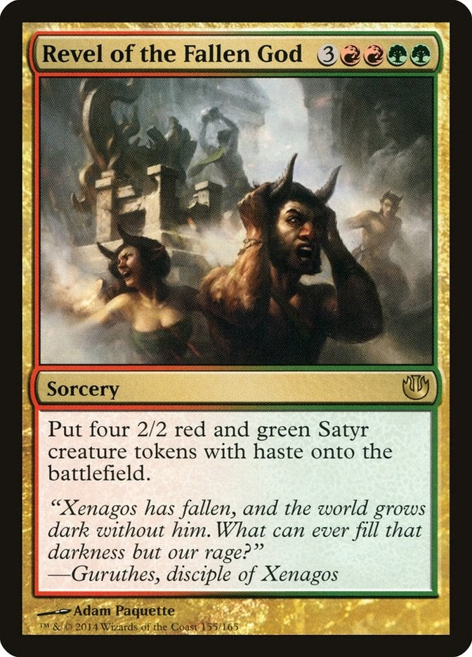 Revel of the Fallen God (155) [JOU] - MTG Single