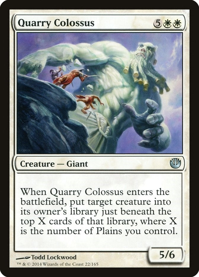 Quarry Colossus (22) [JOU] - MTG Single