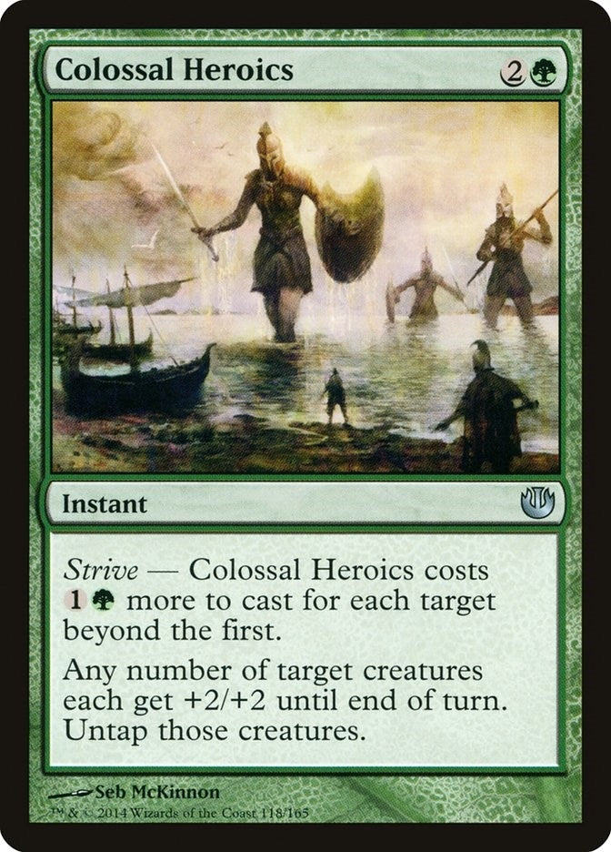 Colossal Heroics (118) [JOU] - MTG Single