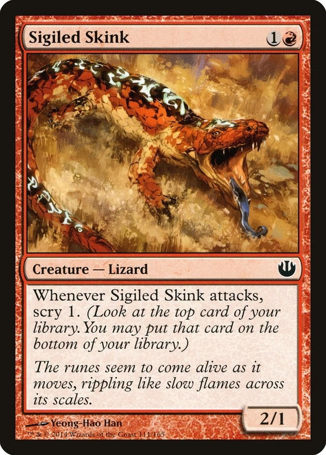 Sigiled Skink (111) [JOU] - MTG Single