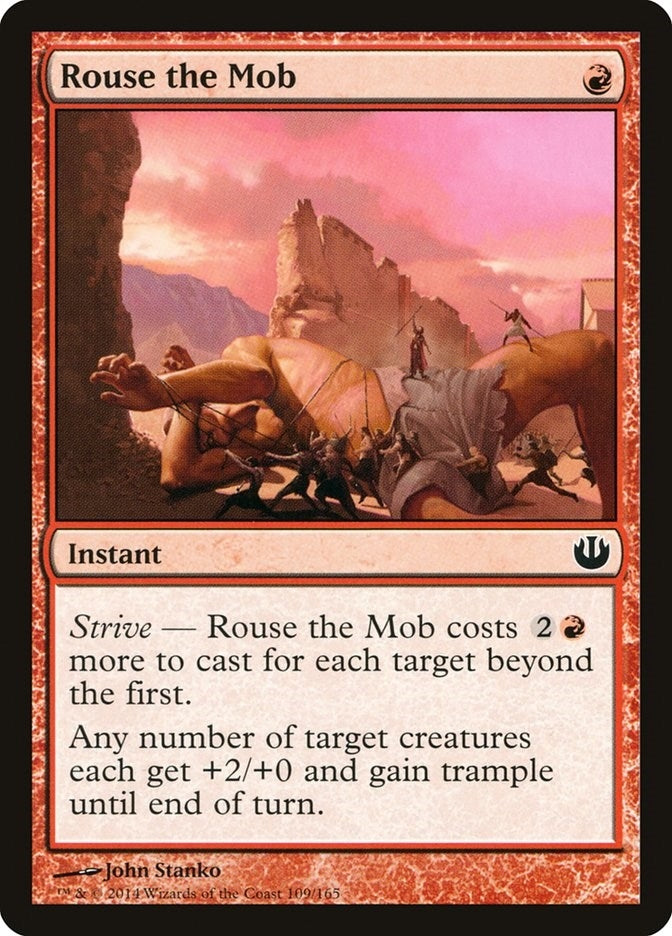 Rouse the Mob (109) [JOU] - MTG Single
