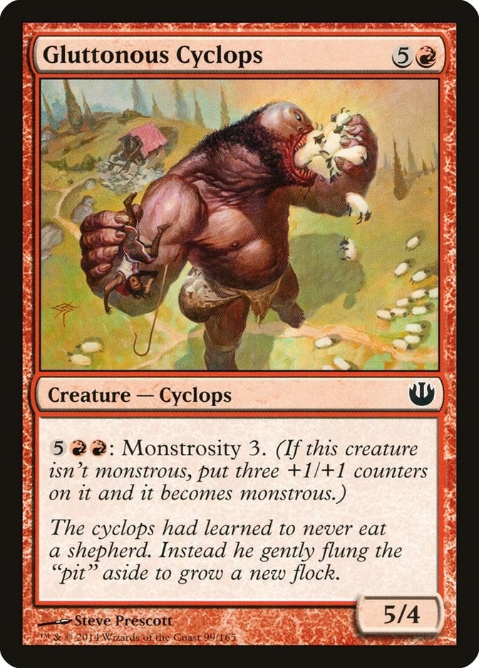 Gluttonous Cyclops (99) [JOU] - MTG Single