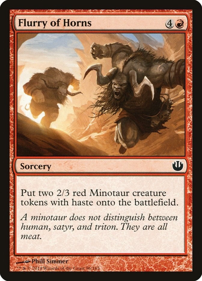 Flurry of Horns (96) [JOU] - MTG Single