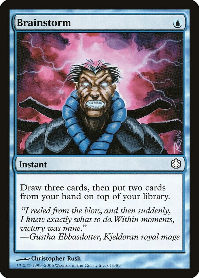 Brainstorm (61) [CTD] - MTG Single