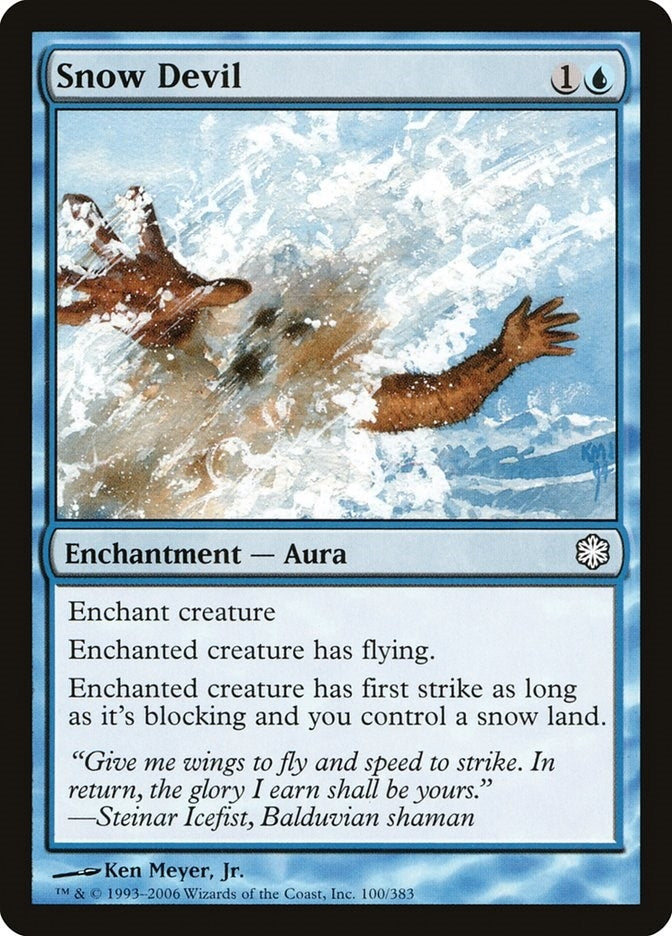 Snow Devil (100) [CTD] - MTG Single
