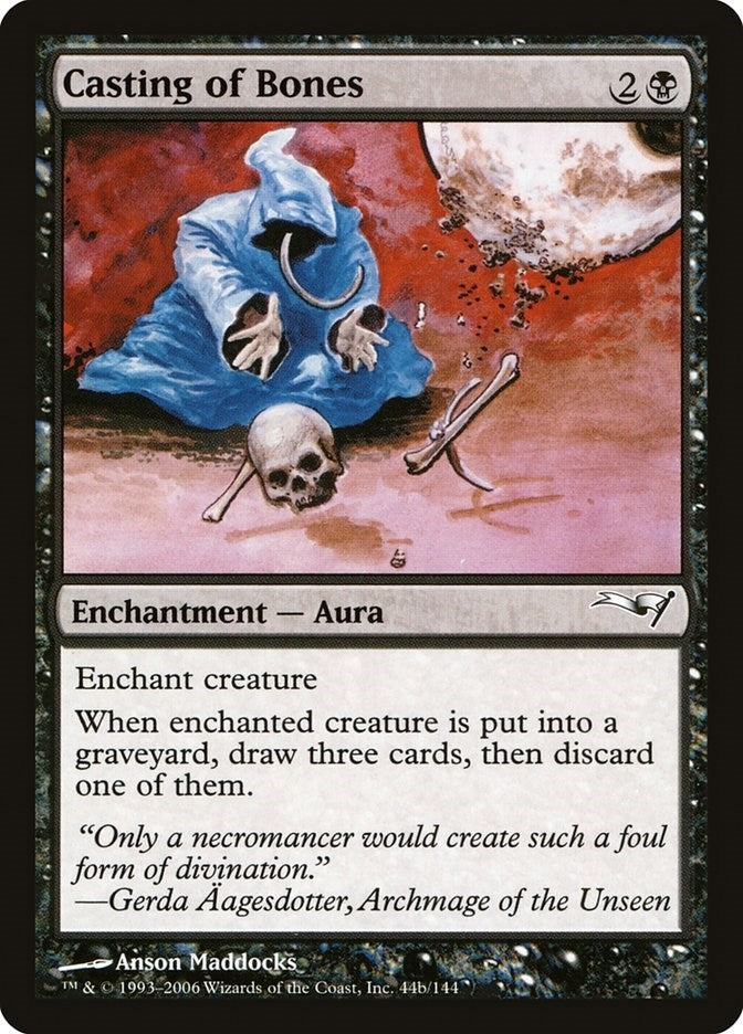 Casting of Bones (44) [CTD] - MTG Single