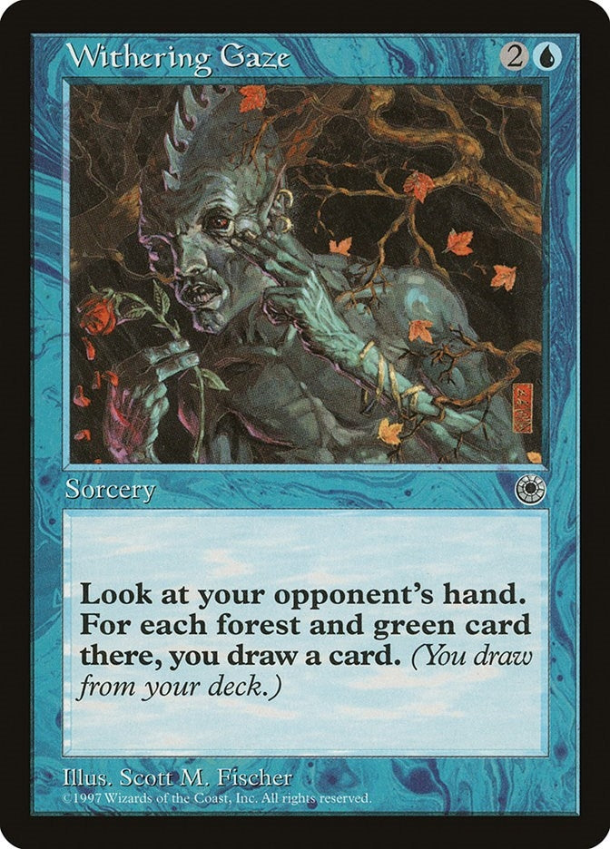 Withering Gaze [POR] - MTG Single
