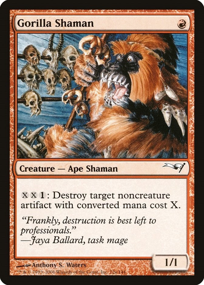 Gorilla Shaman (72) [CTD] - MTG Single