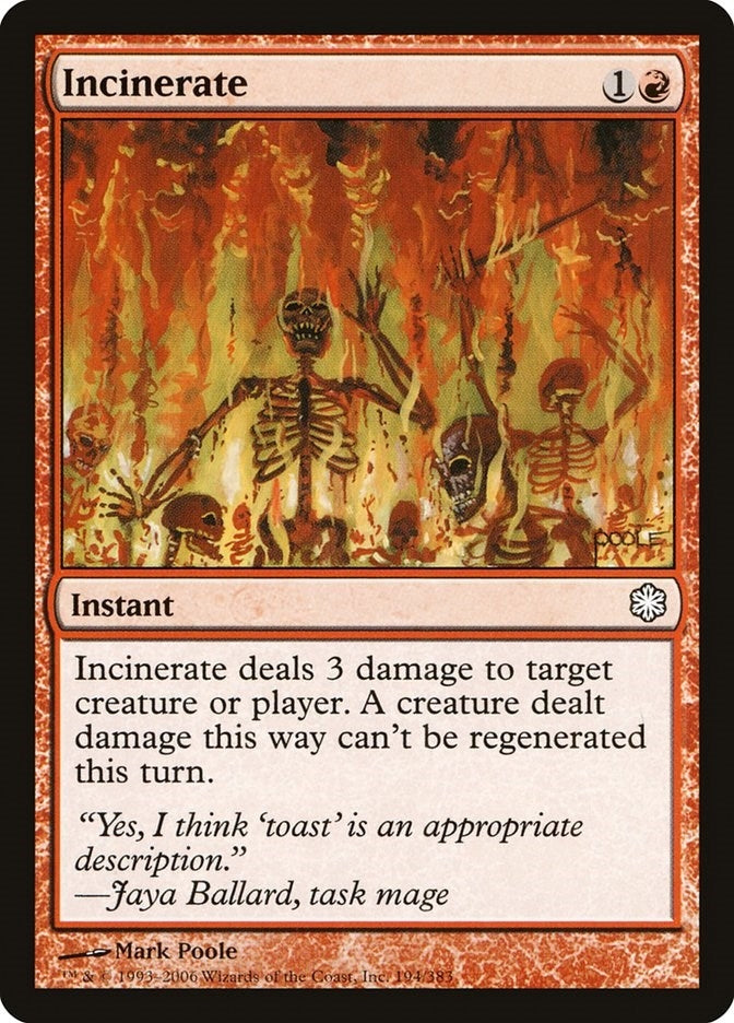 Incinerate (194) [CTD] - MTG Single