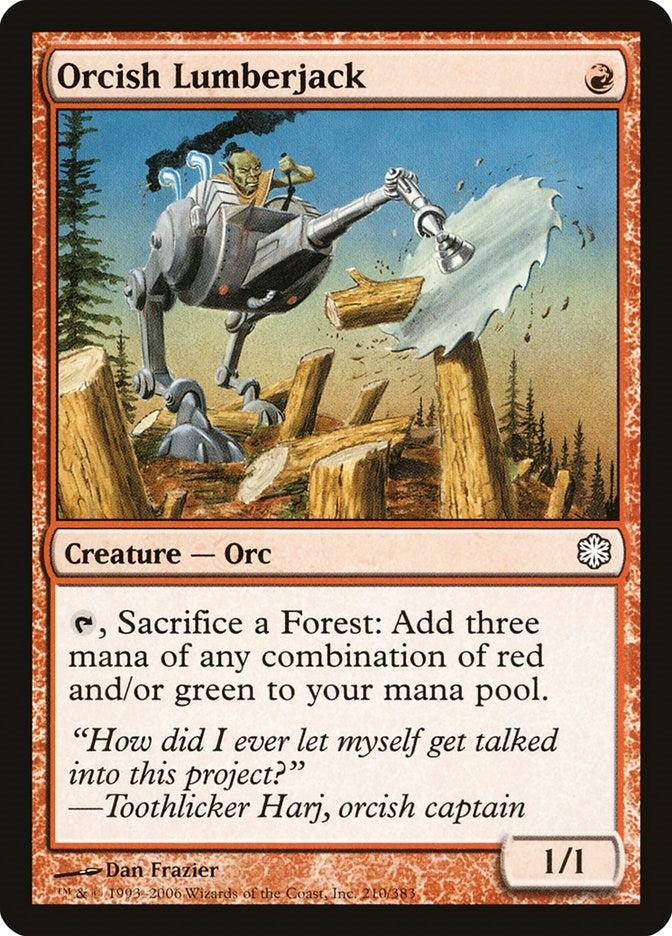 Orcish Lumberjack (210) [CTD] - MTG Single