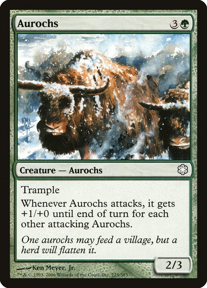Aurochs (225) [CTD] - MTG Single