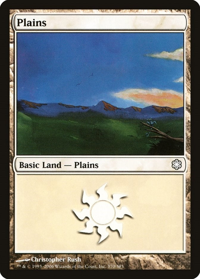 Plains (370) (370) [CTD] - MTG Single