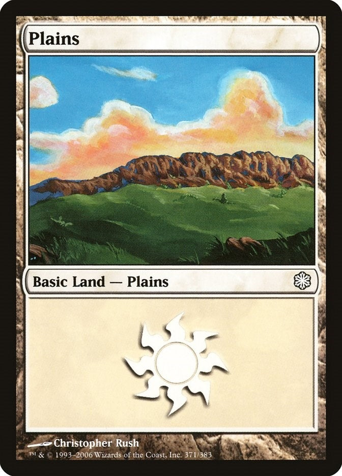 Plains (371) (371) [CTD] - MTG Single