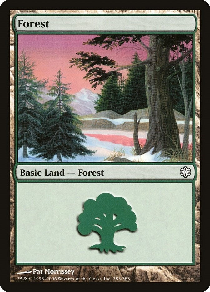 Forest (383) (383) [CTD] - MTG Single