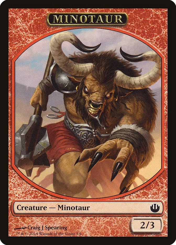 Minotaur Token (0) [JOU] - MTG Single