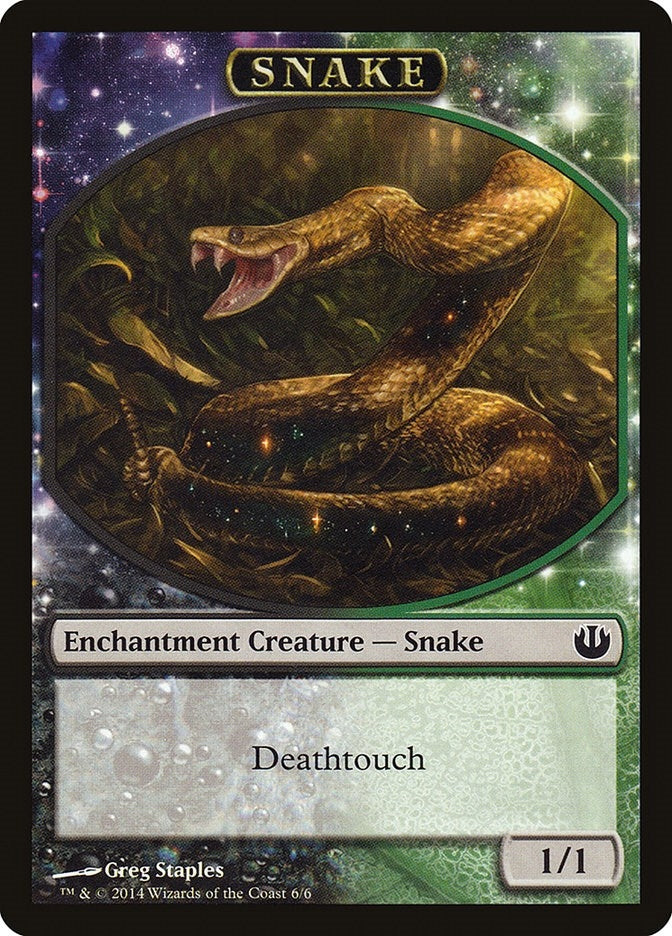 Snake Token (0) [JOU] - MTG Single