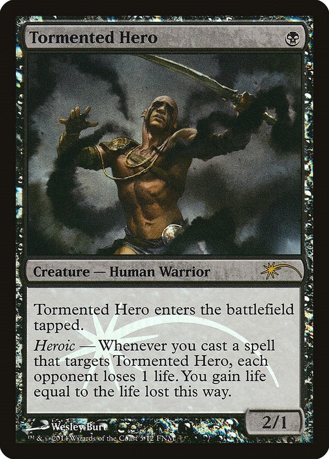 Tormented Hero (5) [FNM] - MTG Single