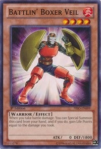Battlin’ Boxer Veil (9) (PRIO) - YuGiOh Single