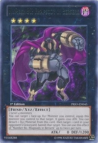 Number 80: Rhapsody in Berserk (45) (PRIO) - YuGiOh Single
