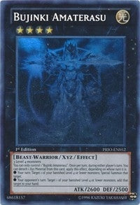 Bujinki Amaterasu (Ghost Rare) (52) (PRIO) - YuGiOh Single