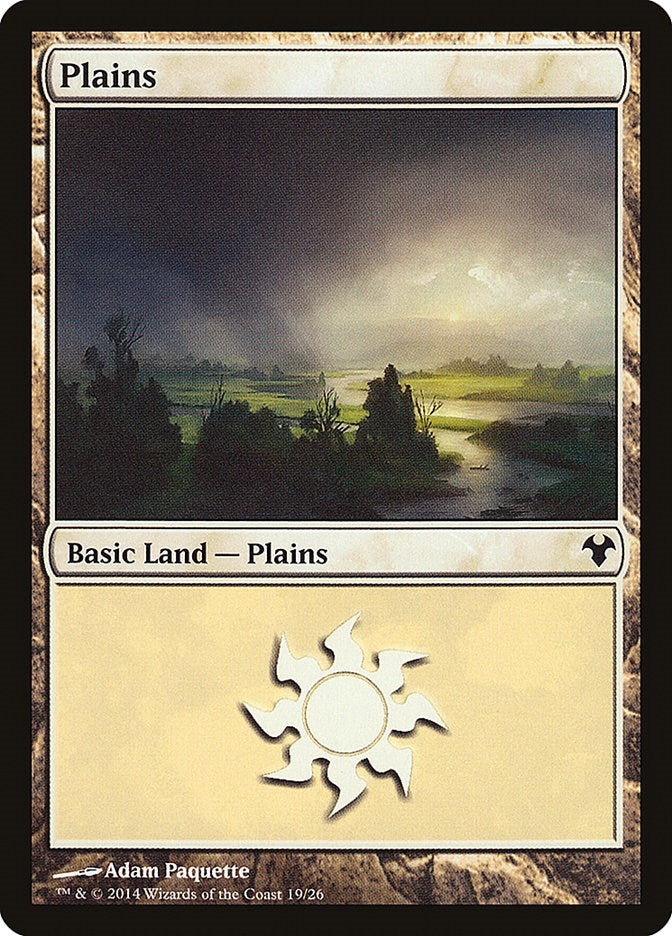 Plains (19) [MD1] - MTG Single
