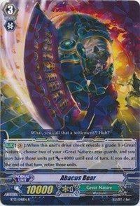 Abacus Bear (13041) [BT13] - Cardfight Vanguard Single