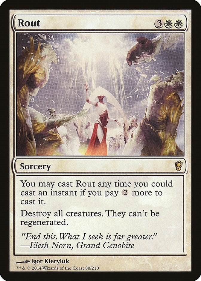 Rout (80) [CNS] - MTG Single