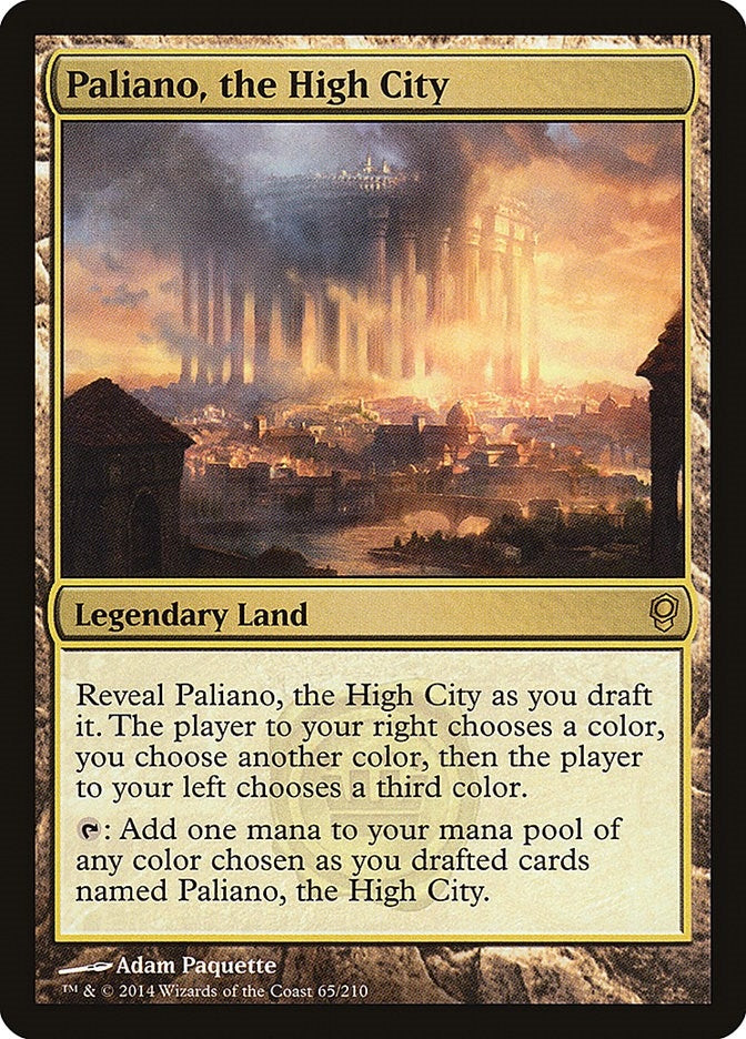 Paliano the High City (65) [CNS] - MTG Single
