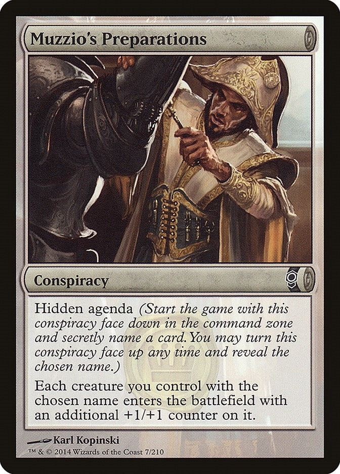 Muzzio’s Preparations (7) [CNS] - MTG Single