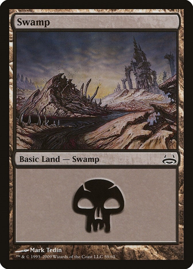 Swamp (59) (59) [DDC] - MTG Single