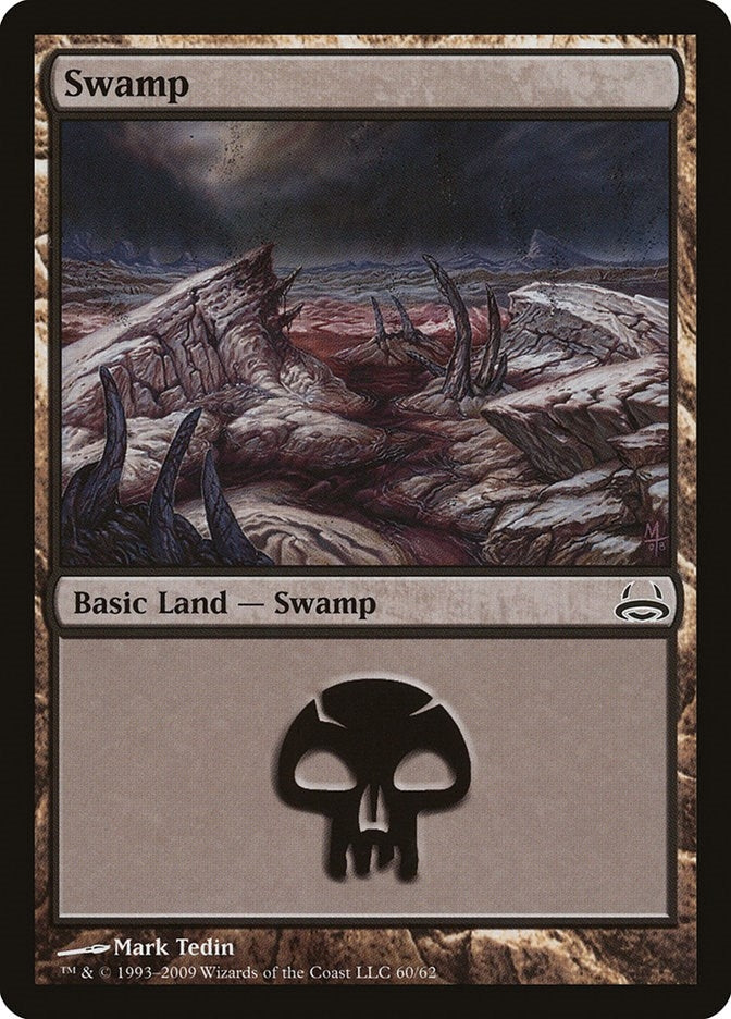 Swamp (60) (60) [DDC] - MTG Single