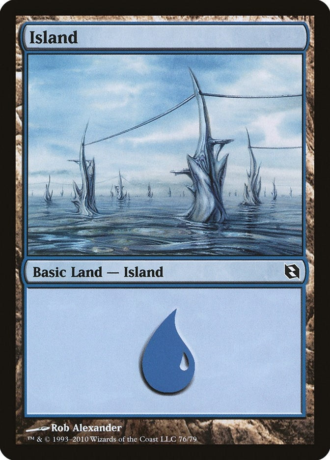 Island (76) (76) [DDF] - MTG Single