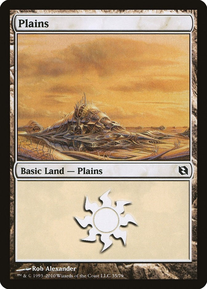 Plains (35) (35) [DDF] - MTG Single