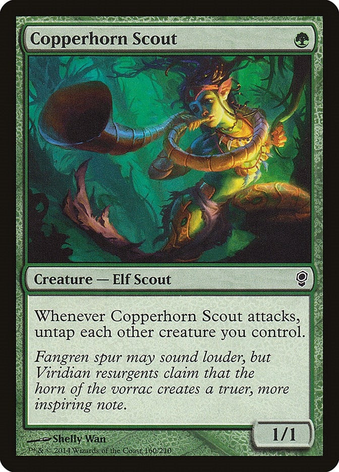 Copperhorn Scout (160) [CNS] - MTG Single